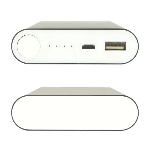 Повербанк Power Bank A 20800 mAh (реальна ємність 9600 mAh) металевий корпус, 1×USB 2.1A, Li-Pol, індикатор заряду - фото 5