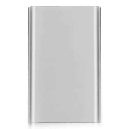 Повербанк Power Bank A 20800 mAh (реальна ємність 9600 mAh) металевий корпус, 1×USB 2.1A, Li-Pol, індикатор заряду - фото 2
