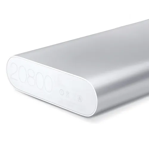 Повербанк Power Bank A 20800 mAh (реальна ємність 9600 mAh) металевий корпус, 1×USB 2.1A, Li-Pol, індикатор заряду - фото 6