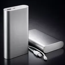 Повербанк Power Bank A 20800 mAh (реальна ємність 9600 mAh) металевий корпус, 1×USB 2.1A, Li-Pol, індикатор заряду