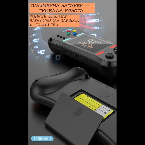 Портативна ігрова приставка SUP Game Box X7M 500 в 1 з джойстиком, екран 3.5', акумулятор 1200 мА·год, 32 ГБ, AV-під'єднання до ТВ - фото 7