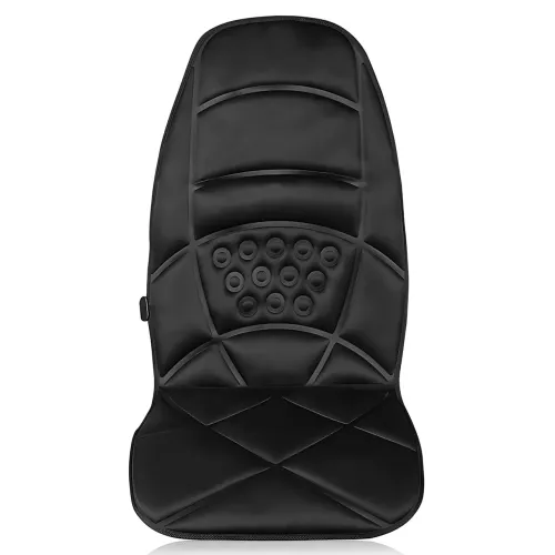 Масажна накидка на крісло з підігрівом Cushion HL-889, 5 масажних елементів, 3 зони масажу, пульт ДК, живлення 220 В/12 В - фото 2