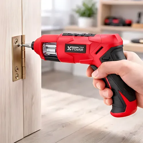 Аккумуляторная электроотвертка X-POWER KCS625-Z6B 3.6V 4 Нм, USB, реверс, 180 об/мин, Li-ion, револьверная отвертка с набором бит - фото 7