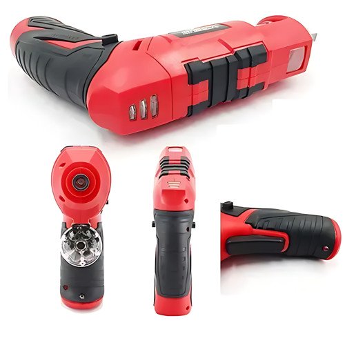 Акумуляторна електровикрутка X-POWER KCS625-Z6B 3.6 V 4 Нм, USB, реверс, 180 об/хв, Li-ion, револьверна викрутка з набором біт - фото 2