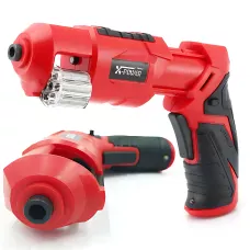Акумуляторна електровикрутка X-POWER KCS625-Z6B 3.6 V 4 Нм, USB, реверс, 180 об/хв, Li-ion, револьверна викрутка з набором біт