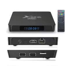 Смарт ТВ приставка X96Q PRO 2/16 ГБ Android 10, 4K Ultra HD, WiFi, LAN, HDMI, AV, медиаплеер для телевизора, Smart TV Box X96Q Pro