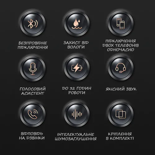 Бездротова мотогарнітура Y10 Bluetooth 5.3 для шолома, HiFi звук, шумозаглушення, 30 год розмови, м'який мікрофон, Type-C - фото 7