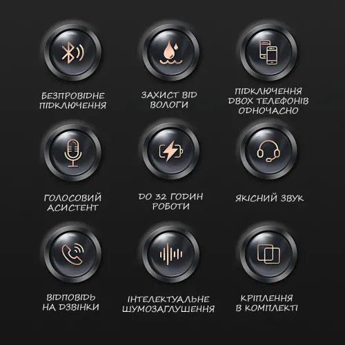 Бездротова мотогарнітура Y10 Bluetooth 5.3 для шолома, HiFi звук, шумозаглушення, 30 год розмови, м'який мікрофон, Type-C - фото 7