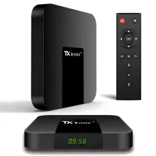 Смарт ТВ-приставка Tanix TX3 Mini 2/16 ГБ, Android 14, Amlogic S905W2, 4K HDR, Wi-Fi 2.4/5GHz, Bluetooth, AV1, медіаплеєр TV Box
