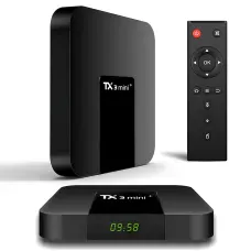Смарт ТВ приставка Tanix TX3 Mini 2/16 ГБ, Android 14, Amlogic S905W2, 4K HDR, Wi-Fi 2.4/5GHz, Bluetooth, AV1, медиаплеер TV Box