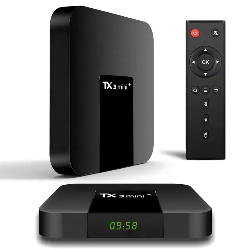 Смарт ТВ-приставка Tanix TX3 Mini 2/16 ГБ, Android 14, Amlogic S905W2, 4K HDR, Wi-Fi 2.4/5GHz, Bluetooth, AV1, медіаплеєр TV Box
