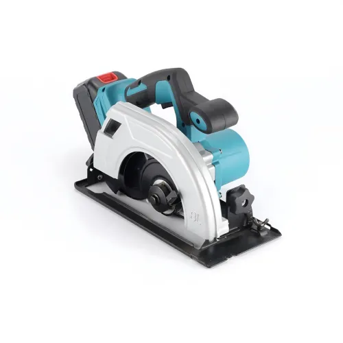 Акумуляторна циркулярна пила Circular Saw X-510 48 V з 2 АКБ, бездротова дискова пила на дереві, фанері та ДСП, циркулярка - фото 3