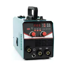 Сварочный аппарат инверторный полуавтомат KRAFFTEC MIG/MMA 120–400A 220V, IGBT, с дисплеем, сварка без газа (flux), до 3.2 мм