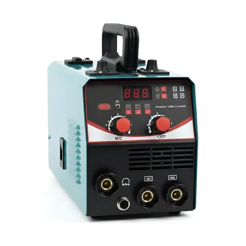 Сварочный аппарат инверторный полуавтомат KRAFFTEC MIG/MMA 120–400A 220V, IGBT, с дисплеем, сварка без газа (flux), до 3.2 мм - фото 3