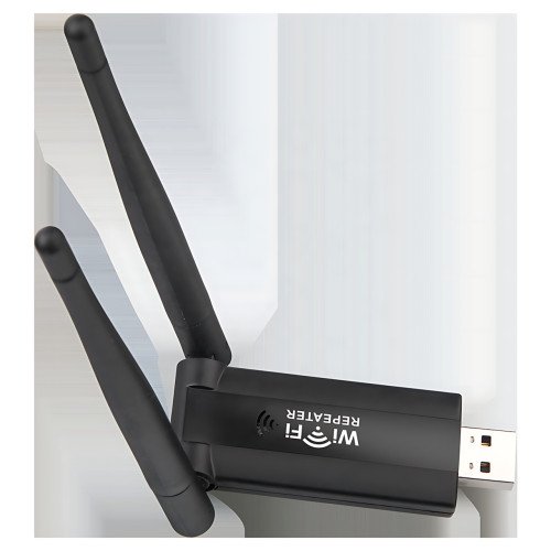 Wi-Fi репітер AND 5558 USB 2.4 GHz, підсилювач сигналу до 100 Мбіт/с, 2 антени, живлення 5V, радіус 20 м, ретранслятор для роутера - фото 4