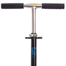 Самокат двухколесный городской Scooter 200 мм PU, складной, с ручным и ножным тормозом, ABEC-7, до 90 кг, руль 73–96 см Розовый