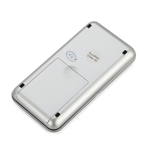 Ювелирные электронные весы QCP-01, точность 0,1 г, LCD дисплей с подсветкой, 4 единицы измерения, калибровка, с крышкой, до 500 г