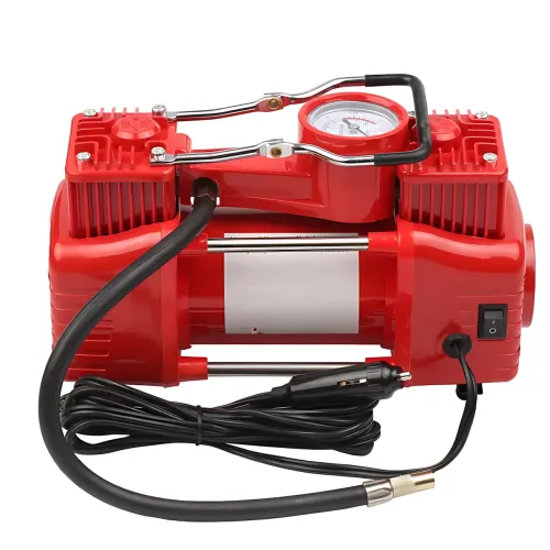 Автомобільний компресор RED MA810 12 V 85 л/хв, автокомпресор 10 атм з манометром, ремкомплект для шин, живлення від прикурювача - фото 2