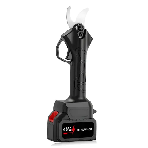 Секатор акумуляторний PRIC4800 48V професійний, електричний садовий секатор до 35 мм, 2 акб, точильний камінь, кейс - фото 2