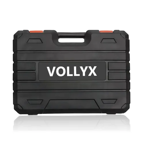 Набір акумуляторного інструменту VOLLYX 2в1: гайковерт 500 Нм + болгарка 125 мм, 128 V, 2 акумулятори 4.0 Ah, безщітковий Brushles - фото 9