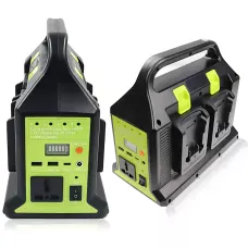 Інвертор напруги 300 W 12 V → 220 V UIN2 для акумуляторів LXT (1-4 шт.), перетворювач живлення з розеткою 220 В, USB-A, USB-C PD