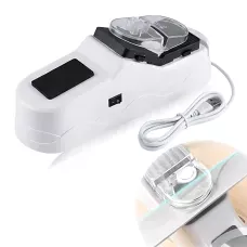 Електрична стругачка для ножів і ножиць 4в1 USB Electric Knife Sharpener, 5V, 23,5×6,5×9 см, алмазно-керамічна система