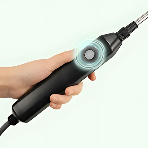 Аккумуляторный ручной опрыскиватель 2200 mAh с телескопической штангой 90 см и 4 насадками, электрический садовый распылитель USB - фото 3