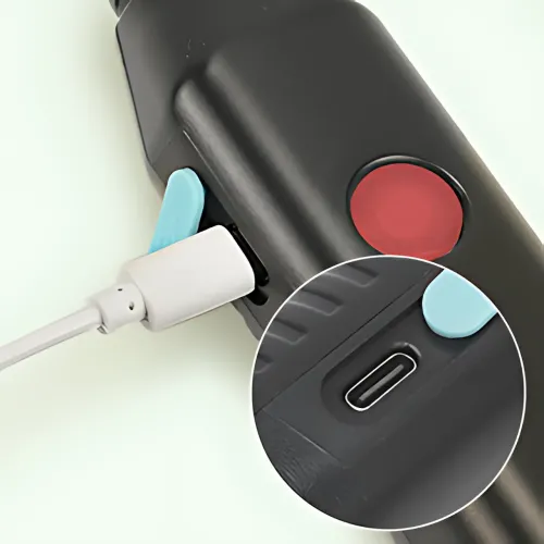 Аккумуляторный ручной опрыскиватель 2200 mAh с телескопической штангой 90 см и 4 насадками, электрический садовый распылитель USB - фото 4