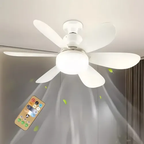 Потолочный вентилятор-лампа HX-R420 FLOWER FAN LIGHT 30Вт E27 с пультом ДУ, LED светильник с вентилятором, 3 скорости, 3 режима - фото 11