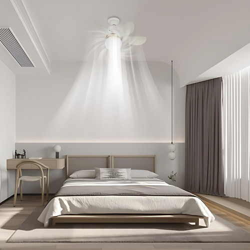 Потолочный вентилятор-лампа HX-R420 FLOWER FAN LIGHT 30Вт E27 с пультом ДУ, LED светильник с вентилятором, 3 скорости, 3 режима - фото 4
