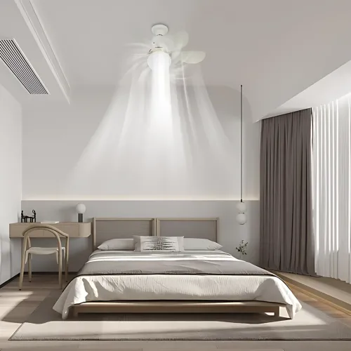 Потолочный вентилятор-лампа HX-R420 FLOWER FAN LIGHT 30Вт E27 с пультом ДУ, LED светильник с вентилятором, 3 скорости, 3 режима - фото 13