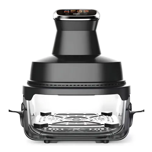 Аэрофритюрница Domotec MS-3227, чашей 7 л 4600 Вт с сенсорным меню и LED дисплеем, безмасляная фритюрница аэрогриль - фото 11