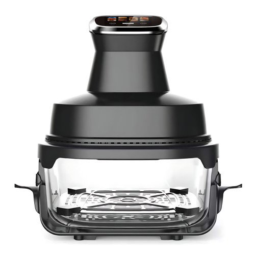 Аерофритюрниця Domotec MS-3227, чашей 7 л 4600 Вт із сенсорним меню та LED-дисплеєм, безоливна фритюрниця аерогриль
