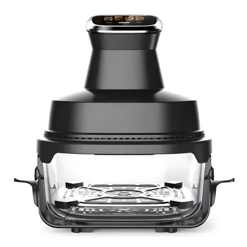 Аерофритюрниця Domotec MS-3227, чашей 7 л 4600 Вт із сенсорним меню та LED-дисплеєм, безоливна фритюрниця аерогриль - фото 3