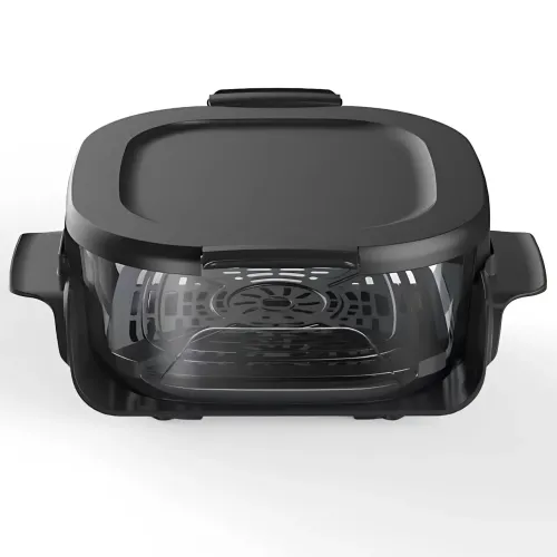 Аерофритюрниця Domotec MS-3227, чашей 7 л 4600 Вт із сенсорним меню та LED-дисплеєм, безоливна фритюрниця аерогриль - фото 5
