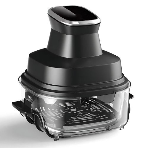 Аерофритюрниця Domotec MS-3227, чашей 7 л 4600 Вт із сенсорним меню та LED-дисплеєм, безоливна фритюрниця аерогриль - фото 10