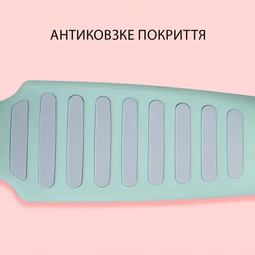 Дитячий триколісний самокат QL52-B зі світними колесами, складаний, з кошиком, до 50 кг, блакитний Рожевий - фото 5