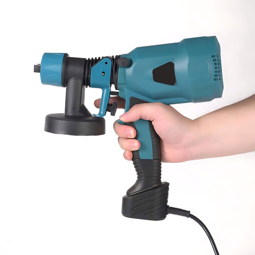 Краскопульт электрический Electric Paint Sprayer  (400-650W), бак 1100 мл, 6 сопел в комплекте, профессиональный распылитель - фото 7