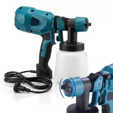 Фарбопульт електричний Electric Paint Sprayer  (400-650W), бак 1100 мл, 6 сопел у комплекті, професійний розпилювач