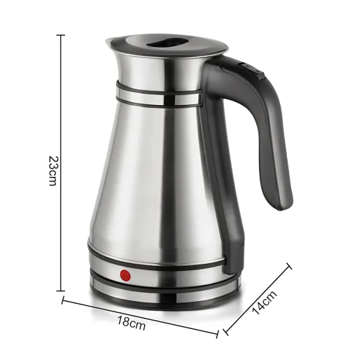 Электрочайник Domotec MS 7963 1.5 л 2000 Вт, нержавеющая сталь, индикация работы, 220В - фото 10
