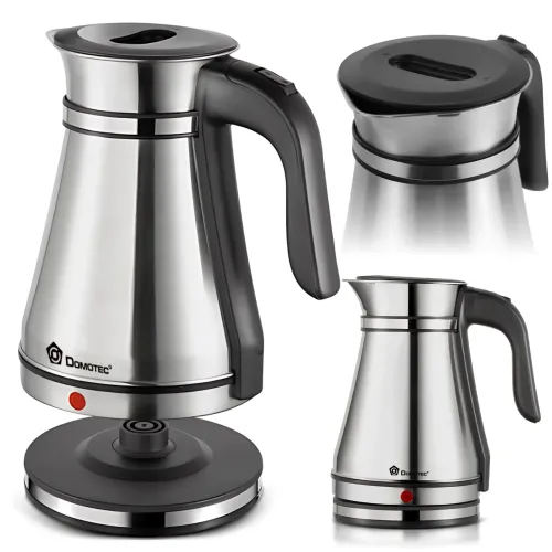Электрочайник Domotec MS 7963 1.5 л 2000 Вт, нержавеющая сталь, индикация работы, 220В