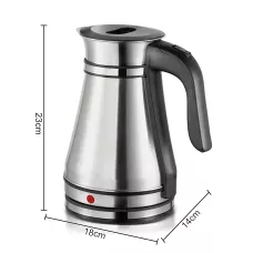 Електрочайник Domotec MS 7963 1.5 л 2000 Вт, неіржавка сталь, індикація роботи, 220 В