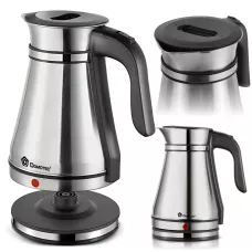 Електрочайник Domotec MS 7963 1.5 л 2000 Вт, неіржавка сталь, індикація роботи, 220 В