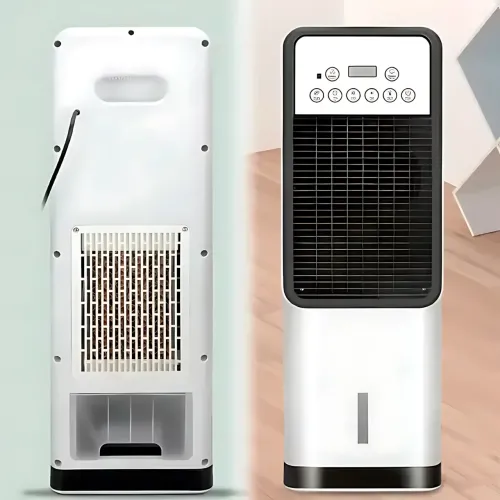 Підлоговий кліматичний комплекс 5в1 Germatic Air Max Pro 2в1 BFX-8D-1668, охолоджувач повітря, нагрівач, зволожувач, 60 Вт - фото 2
