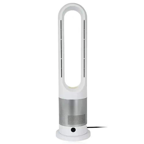 Підлоговий безлопатевий вентилятор-нагрівач Germatic AM-030JR 2в1, 1200 Вт, LED-дисплей, сенсорне керування, пульт ДК - фото 2