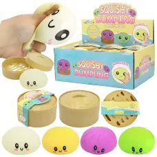 Сенсорная игрушка-антистресс «Пельмень Бао» (Bao Bun), милая мягкая игрушка в пастельных тонах, 10 см
