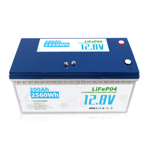 Акумулятор LiFePO4 12 V 200 Ah, літій-залізо-фосфатна акумуляторна батарея для ДБЖ, сонячних систем і кемпінгу - фото 2