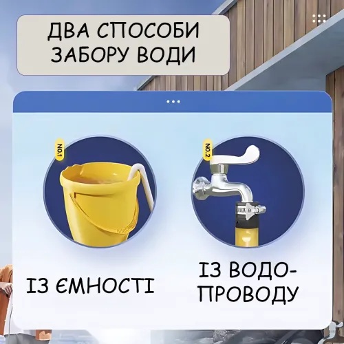 Мойка высокого давления MKA-03, 1200 Вт, 220В, электромойка для авто, дачи и дома - фото 7