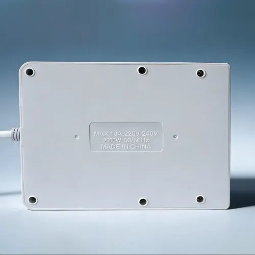 Сетевой фильтр-удлинитель 5 метров, 4 розетки + 4 USB + 2 Type-C (PD) + Беспроводная зарядка, белый (Q370/PNS-07) - фото 4