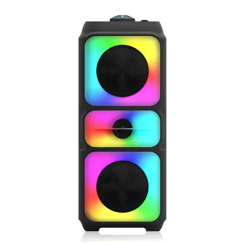 Портативна Bluetooth-колонка Adar MS-3629BT, 30 Вт, з караоке, RGB-підсвіткою, FM-радіо, USB/AUX/TF - фото 3